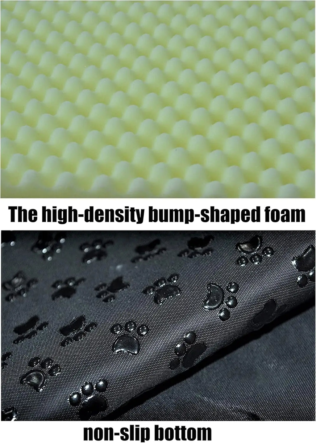 Dog Bed,2 Ways To Use,Indoor Pet House With Fluffy Mat,Removable And Washable Cover,Splash-Proof House And Non-Slip Bottom,For